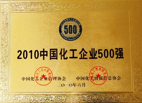 2010中国化工企业500强